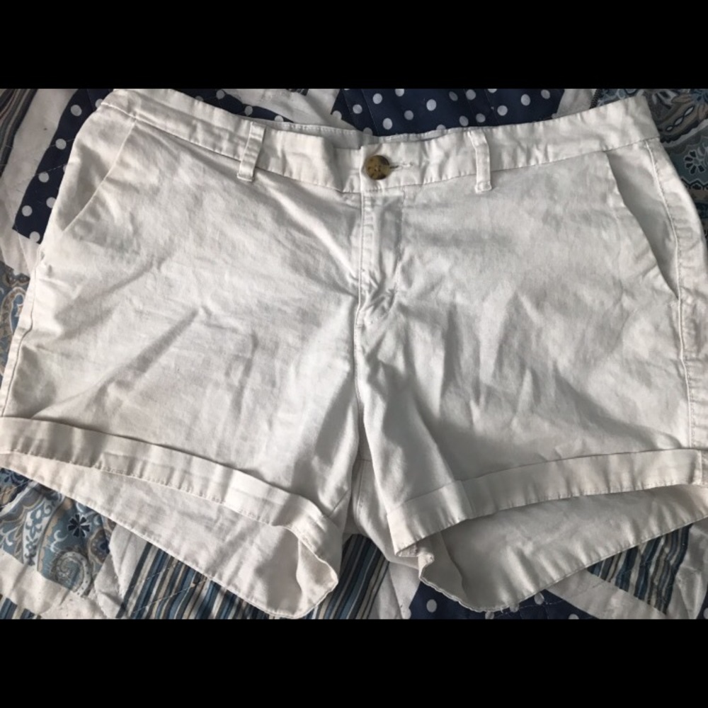 white shorts
